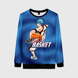 Свитшот женский Kuroko no Basuke Kuroko Tetsuya, цвет: 3D-черный