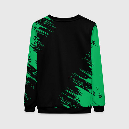 Женский свитшот Minecraft выживание / 3D-Черный – фото 2