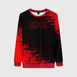Женский свитшот ACDC соты