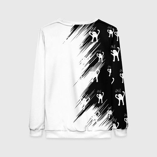 Женский свитшот Ъуъ съука чб / 3D-Белый – фото 2