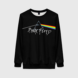 Свитшот женский PINK FLOYD - ПИНК ФЛОЙД, цвет: 3D-черный