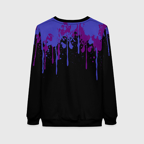 Женский свитшот Sonic Exe - Dark Sonic / 3D-Черный – фото 2