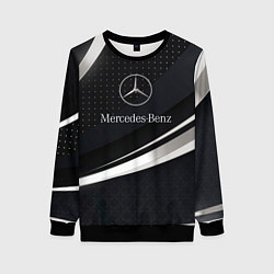 Свитшот женский Mercedes-Benz Sport, цвет: 3D-черный