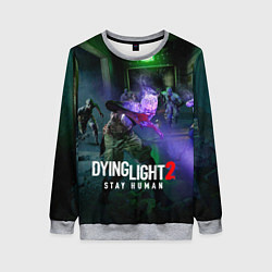 Женский свитшот Dying Light: Stay Human - логово зомби