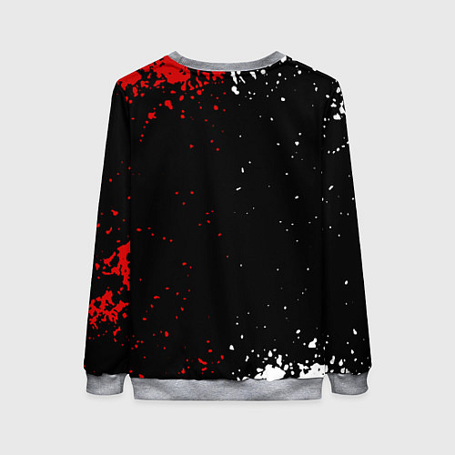 Женский свитшот Декстер Новая Кровь Dexter New Blood / 3D-Меланж – фото 2