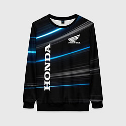 Свитшот женский Honda Хонда, цвет: 3D-черный