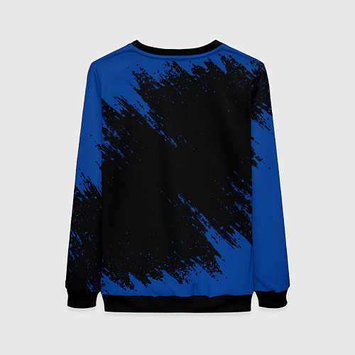 Женский свитшот Volvo Texture / 3D-Черный – фото 2