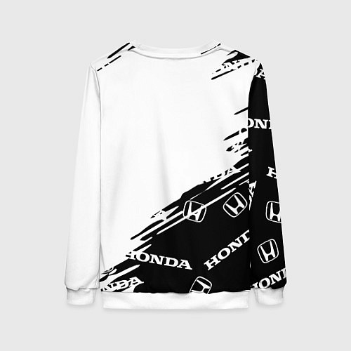Женский свитшот Honda sport pattern / 3D-Белый – фото 2