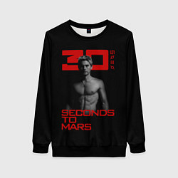 Женский свитшот 30 Seconds to Mars Jared Leto