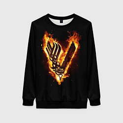 Женский свитшот Викинги: Вальхалла, логотип