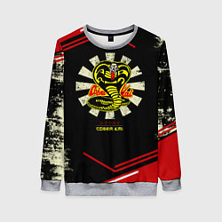 Женский свитшот Кобра Кай Сериал Нетфликс Гранж