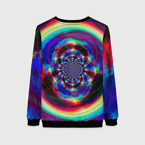 Женский свитшот Тайная прогулка / 3D-Черный – фото 2