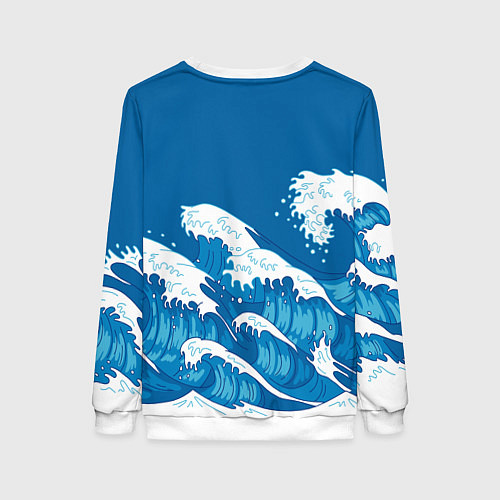 Женский свитшот Kisatsutai - корпус бойни демонов / 3D-Белый – фото 2