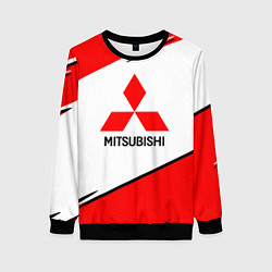 Женский свитшот Mitsubishi Logo Geometry