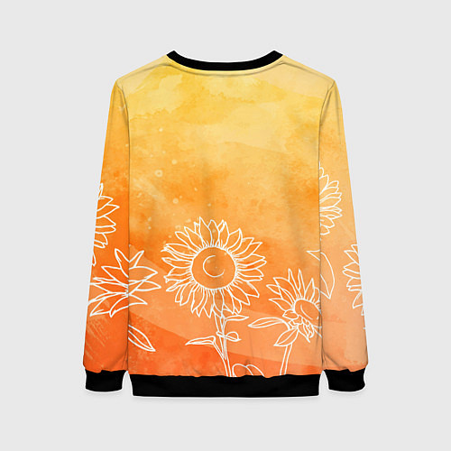 Женский свитшот Итэр / 3D-Черный – фото 2