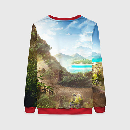 Женский свитшот Forza Horizon 5 AMG / 3D-Красный – фото 2