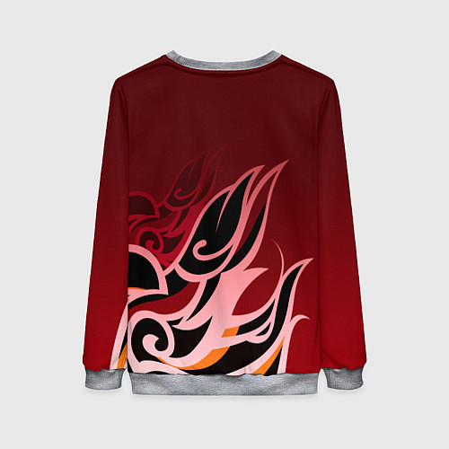 Женский свитшот ТОМА GENSHIN IMPACT / 3D-Меланж – фото 2