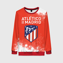 Женский свитшот ATLETICO MADRID Брызги