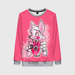 Свитшот женский Funtime Foxy, цвет: 3D-меланж