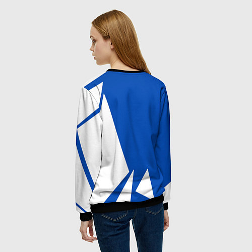 Женский свитшот Челси спорт / 3D-Черный – фото 4