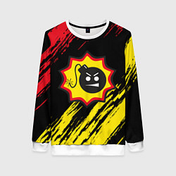 Свитшот женский Serious Sam Big Logo, цвет: 3D-белый