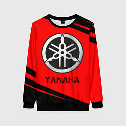 Свитшот женский YAMAHA Yamaha - Графика, цвет: 3D-черный