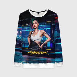 Женский свитшот Judy Джуди Cyberpunk 2077