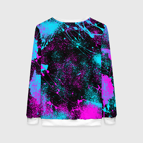 Женский свитшот КС ГО НЕОН CS GO NEON / 3D-Белый – фото 2