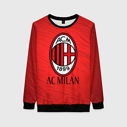 Свитшот женский Ac milan милан, цвет: 3D-черный