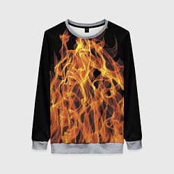 Женский свитшот Flame Pattern