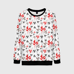 Женский свитшот Мантра ОМ АУМ