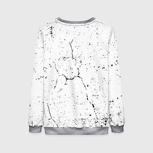 Женский свитшот BANKSY БЭНКСИ крыса / 3D-Меланж – фото 2