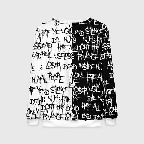 Женский свитшот КАНЕКИ КЕН ZXC MODE / 3D-Белый – фото 2