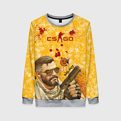 Женский свитшот CS GO BAD GUY