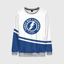 Свитшот женский Tampa Bay Lightning NHL, цвет: 3D-меланж