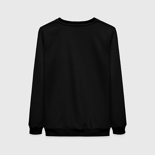 Женский свитшот Меха Демон Они / 3D-Черный – фото 2