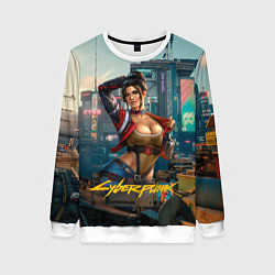 Женский свитшот Panam Cyberpunk2077 18