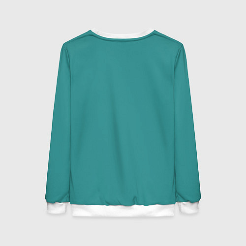 Женский свитшот Крейзи лягуха в шапке / 3D-Белый – фото 2