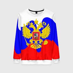 Женский свитшот Герб россии герб