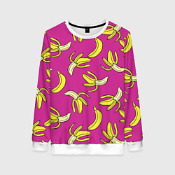 Женский свитшот Banana pattern Summer Color