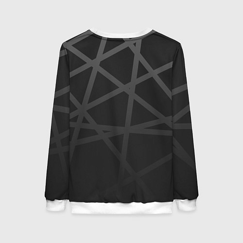 Женский свитшот MERCEDES - BENZ МЕРСЕДЕС / 3D-Белый – фото 2