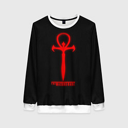 Свитшот женский Vampire: The Masquerade - Bloodhunt Logo Лого, цвет: 3D-белый