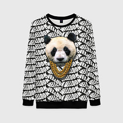 Свитшот женский Panda Look, цвет: 3D-черный