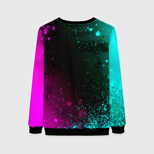 Женский свитшот Юлия Россия / 3D-Черный – фото 2