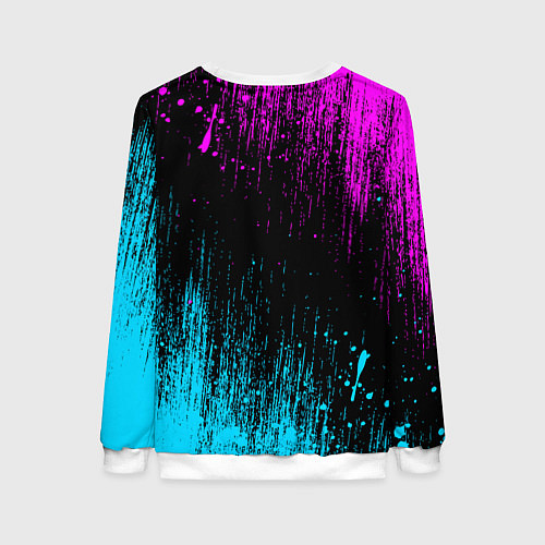 Женский свитшот The prodigy neon / 3D-Белый – фото 2