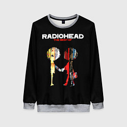 Свитшот женский Radiohead The BEST, цвет: 3D-меланж