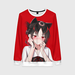 Женский свитшот Грустная Кагуя