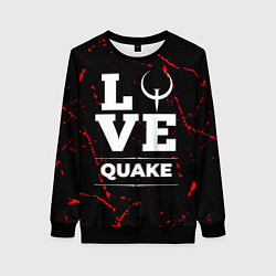 Женский свитшот Quake Love Классика