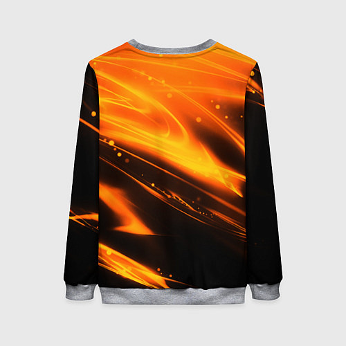 Женский свитшот FOX RACING - ФОКС СИЯНИЕ / 3D-Меланж – фото 2