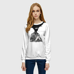 Свитшот женский Royal Blood дебютный альбом, цвет: 3D-белый — фото 2